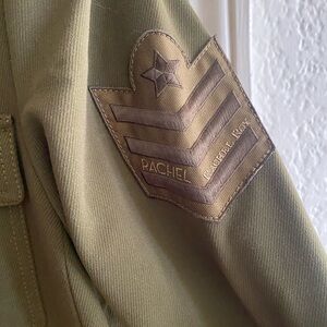 Rachel Roy army fatigue jacket blazer NEW 12
